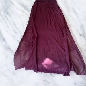 Elegant Purple Women's Skirt